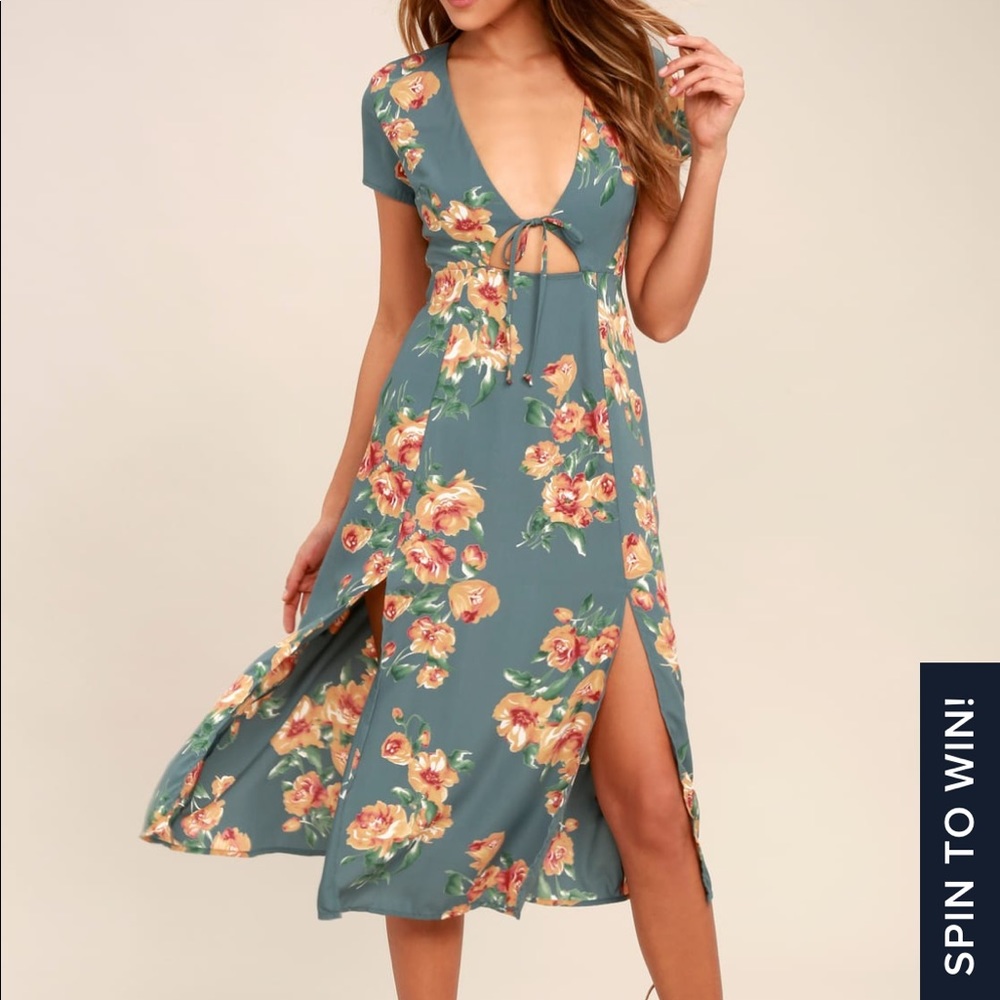 Lulu’s Best Day of My Life Dusty Sage dress